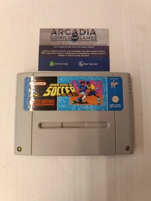 Dino Dini's Soccer Super Nintendo Snes PAL Loose Solo Cartuccia